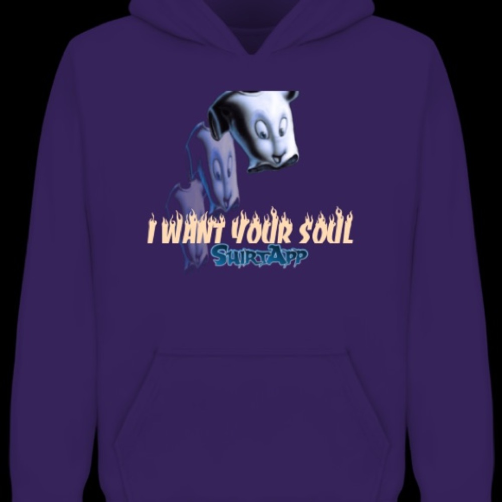 I Want Your Soul(Custom Made) Pullover Hoodie